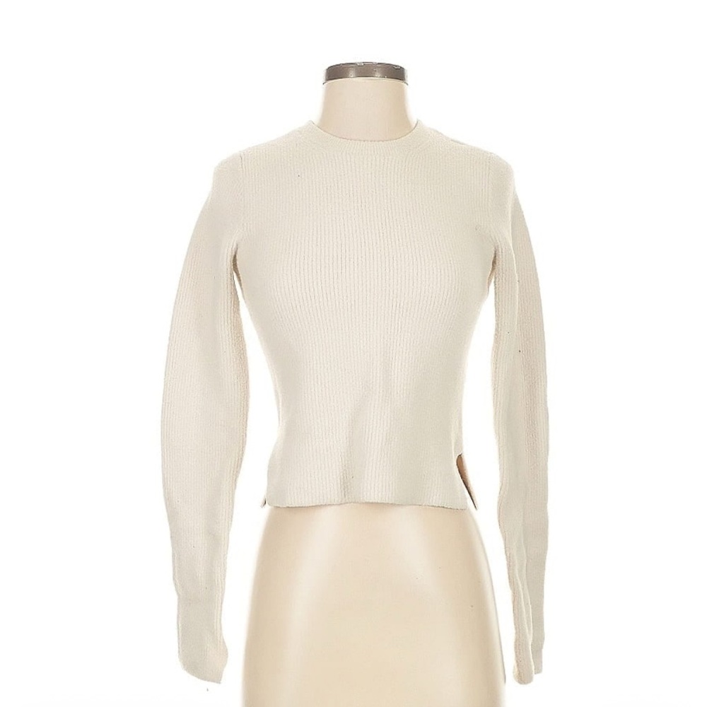 Abercrombie & Fitch Soft Cream Knit Top